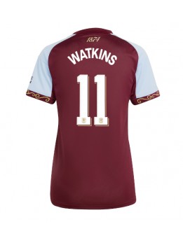 Billige Aston Villa Ollie Watkins #11 Hjemmedrakt Dame 2025-26 Kortermet
